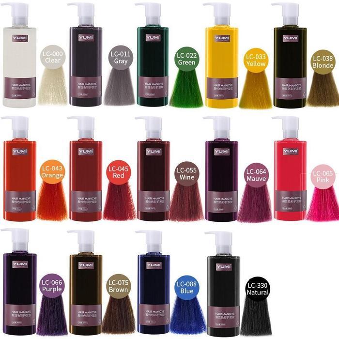 Original (BISA COD) YUMI HAIR COLOR PEWARNA RAMBUT MANICURE YUMI TANPA CAMPURAN PEROXIDE YUMI HAIR