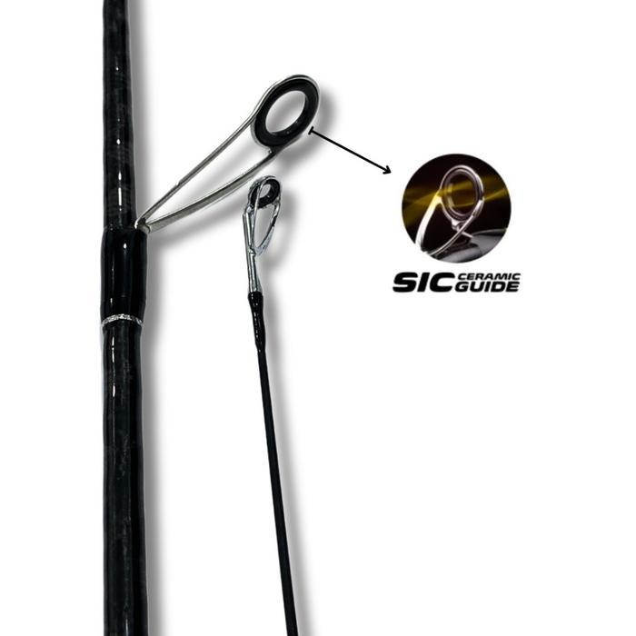 Daido Fishing - Joran Pancing Bahan Carbon Solid Spinning Rod Action Ultralight Kualitas Bagus