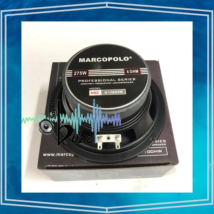 Speaker Marcopolo 6100 Fullrange Mc 6100 Hw - 6 Inch