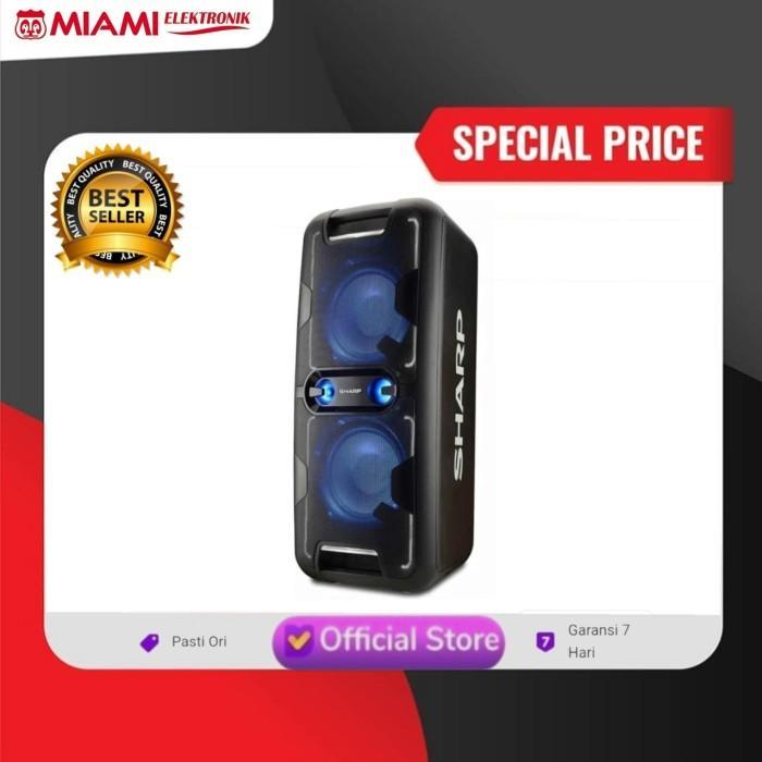 SHARP PS 930 PARTY SPEAKER SISTEM RECHARGEABLE BATTERY BLUETOOTH PS930