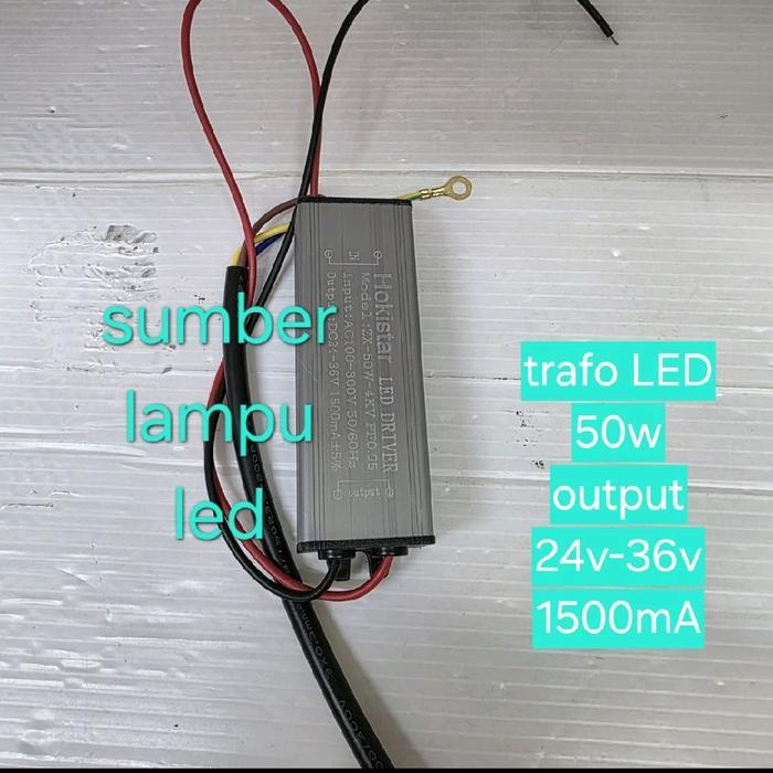 trafo pju led cob 50 watt 50watt - driver led sorot 50w 50 w COB