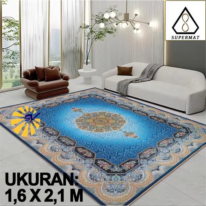 Karpet Eropa Design Modern Minimalis/ Turki Karpet Aesthetic Uk. 160 x 210 Cm karpet permadani