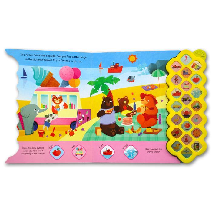 First Word Sounds Board Book With 22 First Word Sounds