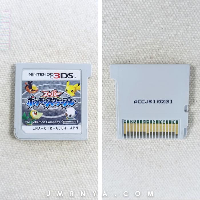 Kaset Original pokemon rumble blast Nintendo Game 3DS 2 DS Pikacu blas