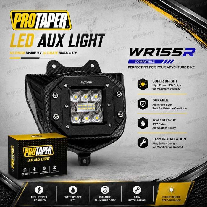 Lampu Depan Led Crf 150 Klx Bf Wr155 Protaper Super Terang
