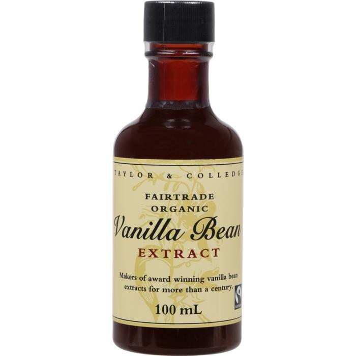 Taylor & Colledge Organic Vanilla Bean Extract Ekstrak Vanilla Kue Dessert