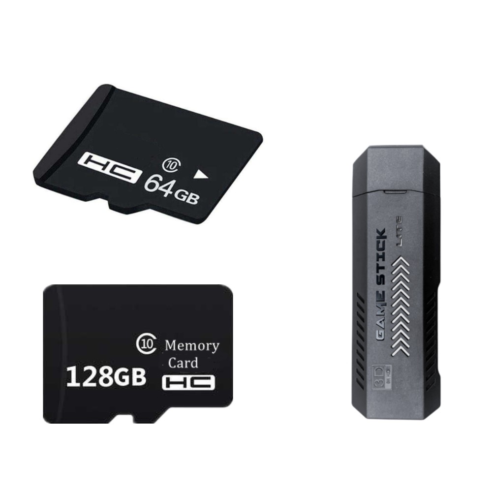Game Card For X2 PLUS Game Stick Video Game Console 64GB 128GB X2+