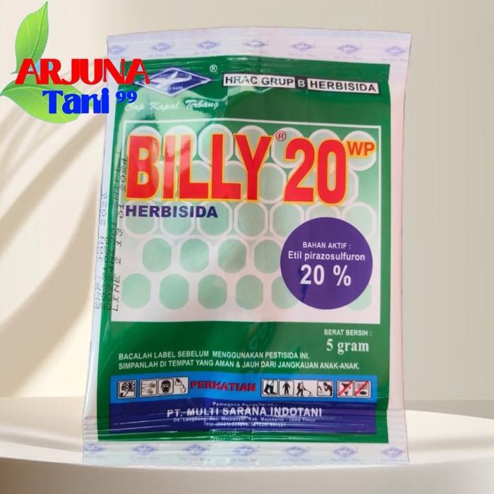 Herbisida BILLY 20 WP Kemasan 5 Gram Tanaman