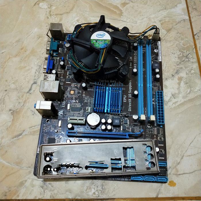 READY Mainboard Mobo Asus G41 ddr3 LGA 775 Bonus Fan dan Processor