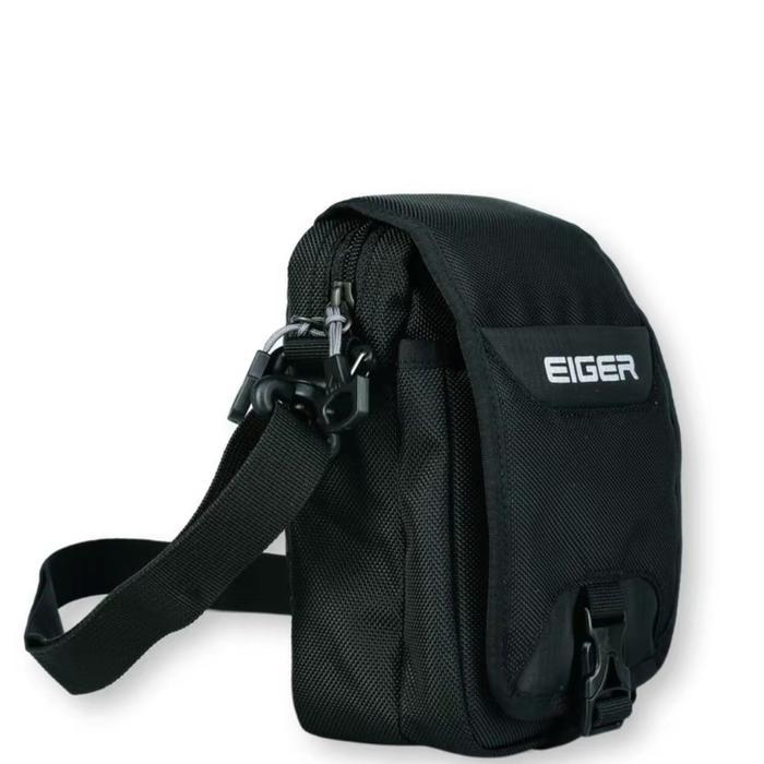 EIGER STRIPE 2 1F TRAVEL POUCH BLACK