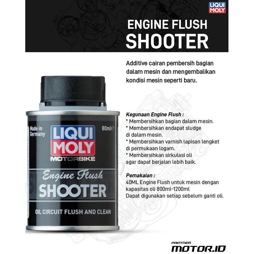 TERLARISS LIQUI MOLY ENGINE FLUSH SHOOTER - ENGINE FLUSH MESIN MOTOR