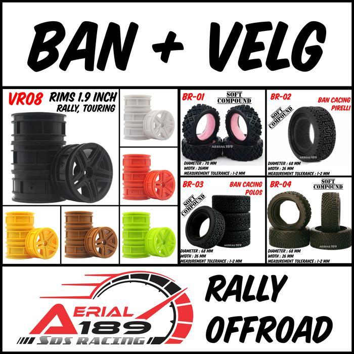 TERMURAH 1pcs ban rally touring RC 1/12 1/10 1/14 XV01 TT02 SNRC LC PTG-2 VR08