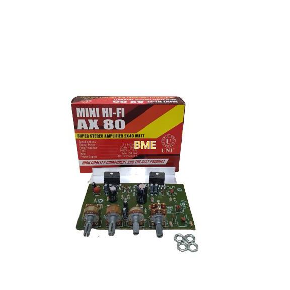 Kit Amplifier Stereo Tda - 2005 Ax - 80 #Gratisongkir