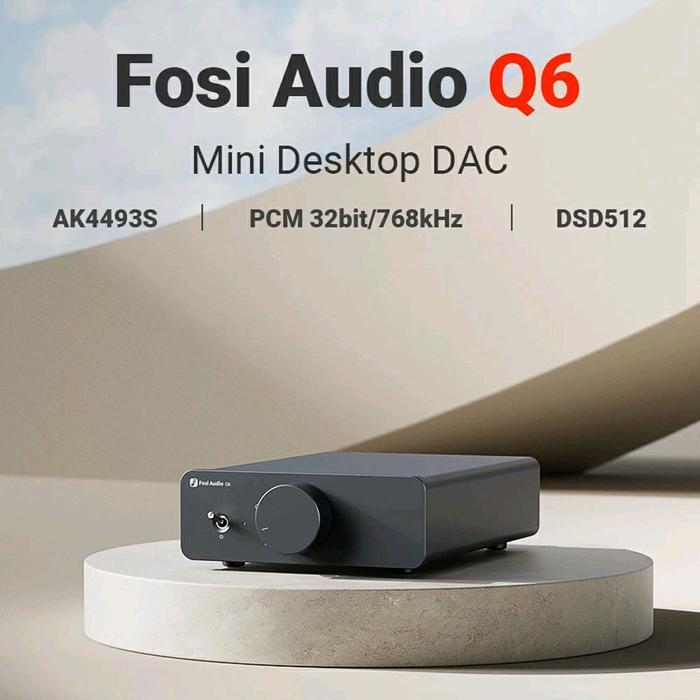 Fosi Audio Q6 AK4493S Desktop DAC
