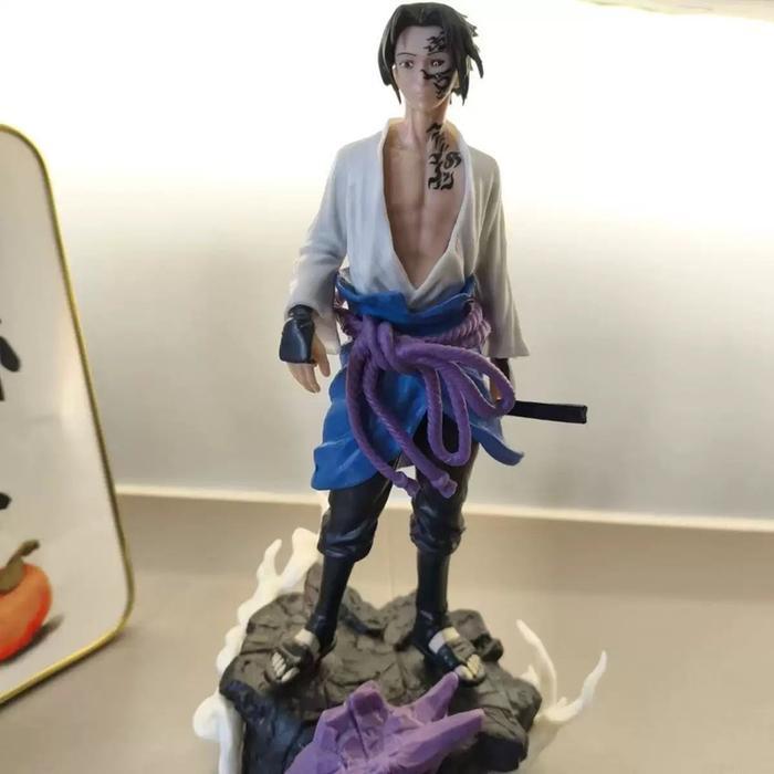 Premium Action Figure Naruto Sage Sasuke Cursed Naruto Shippuden Original