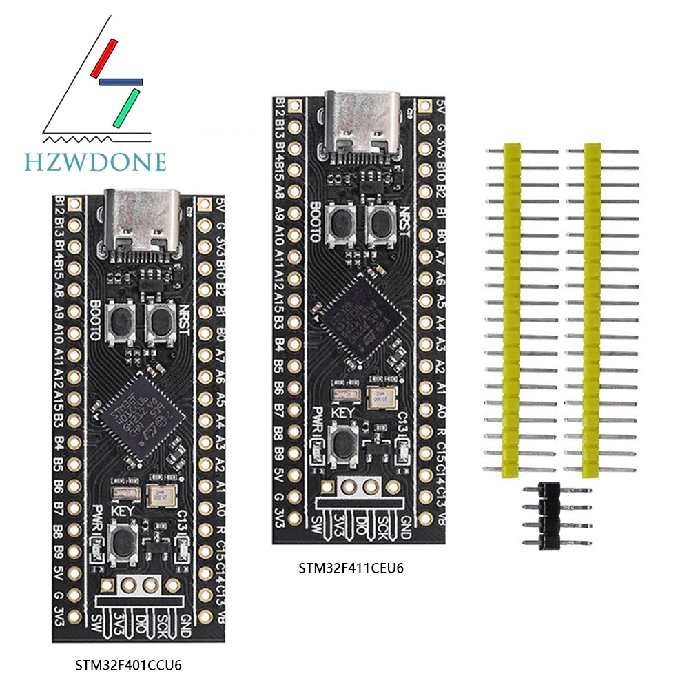 HZWDONE STM32F401 STM32F411 Development Board STM32F401CCU6/CDU6 STM32F411CEU6 STM32F4 Learning