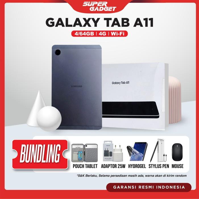 Samsung Galaxy Tab A11 A11+ Wifi 4G 4/64 4/128 GB Tablet Original - A11 Wifi 4/64