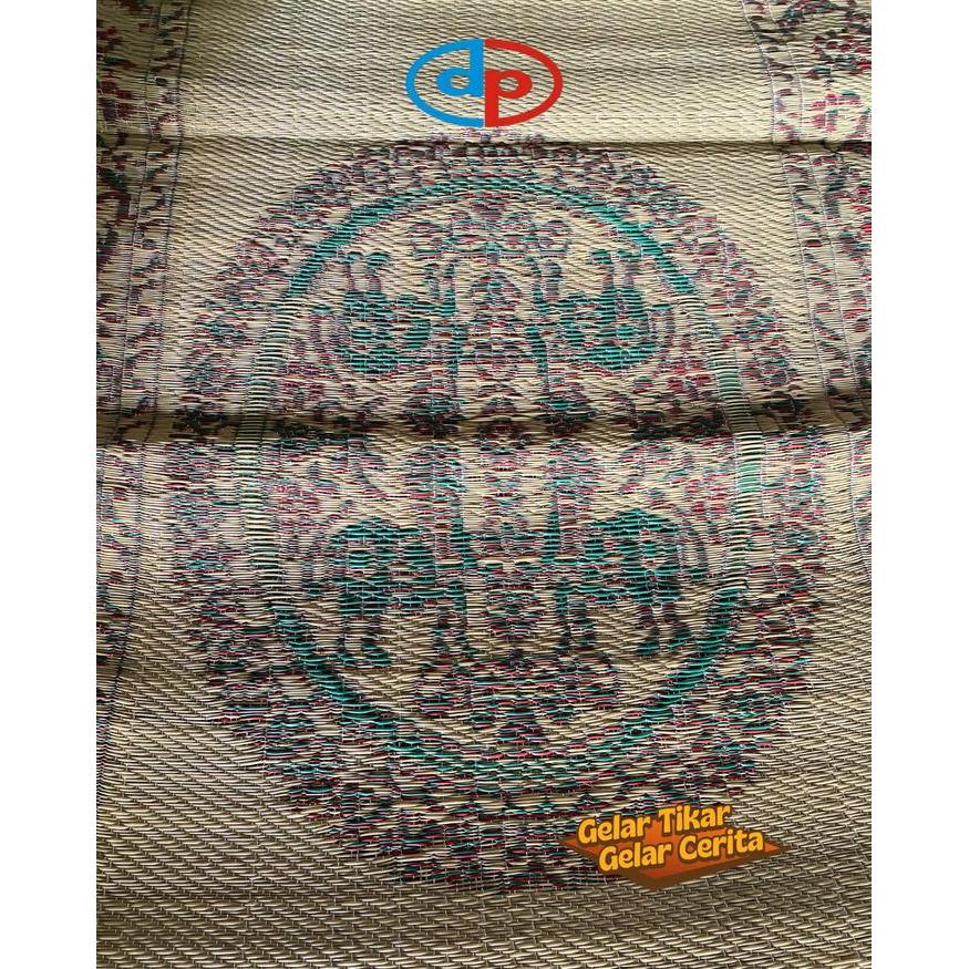 READY Dolphin Mat Tikar Cream 3x3 Polos Tikar Plastik Tikar Polos Motif Tikar Lipat/Tikar Piknik/