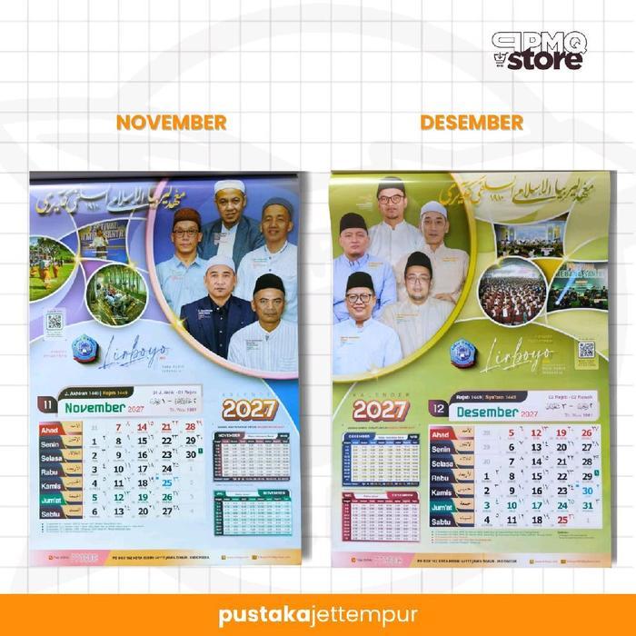 Kalender Pondok Pesantren Lirboyo 2027 Kalender Lirboyo Foto Kertas