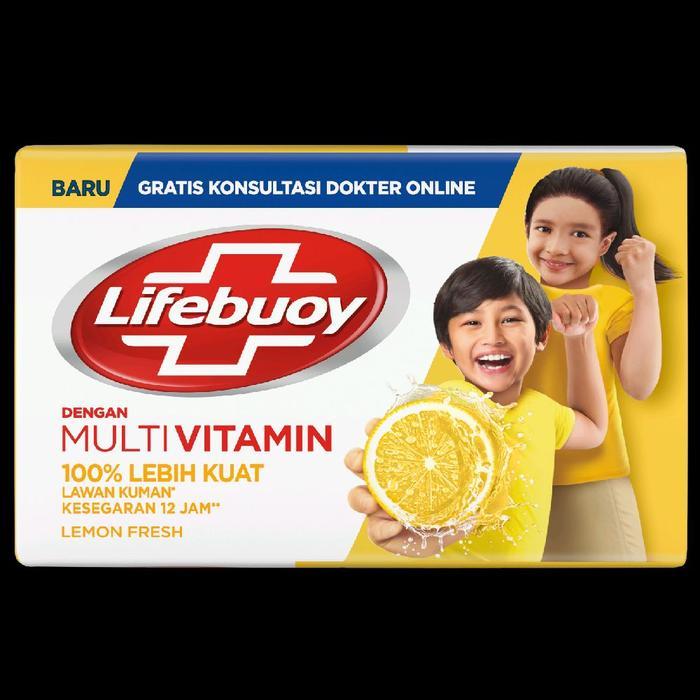 Lifebuoy Sabun Batang besar 68 gr mix isi 10 pcs