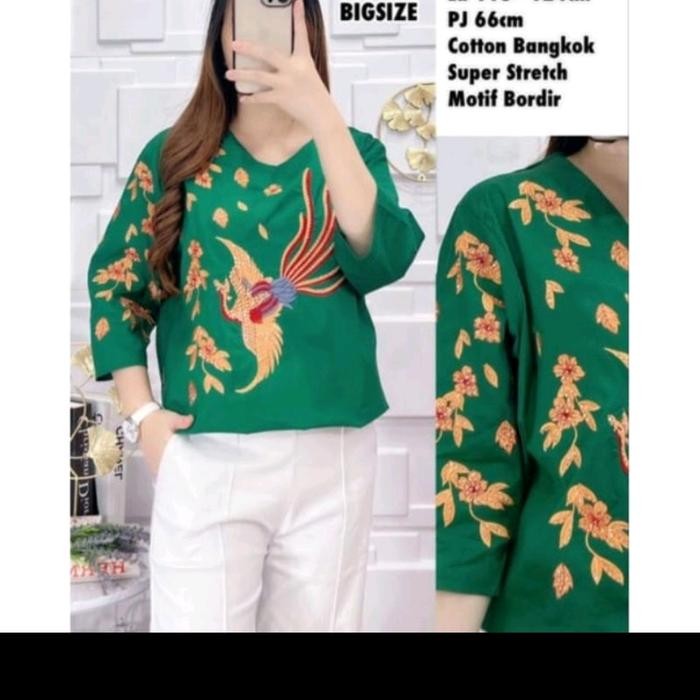 Atasan Wanita Blus Katun Import