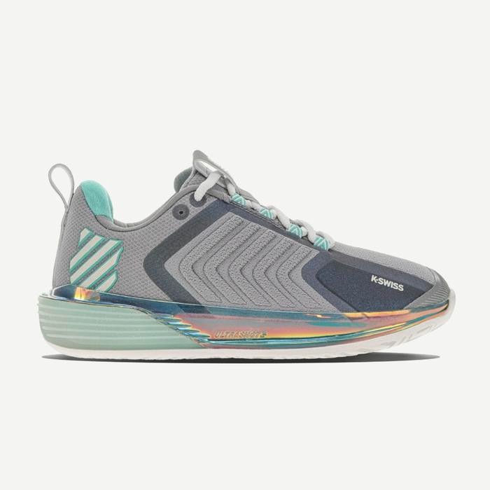 Sepatu Tenis Tenis K Swiss Ultrashot 3 W Briliant Alloy LTD Original