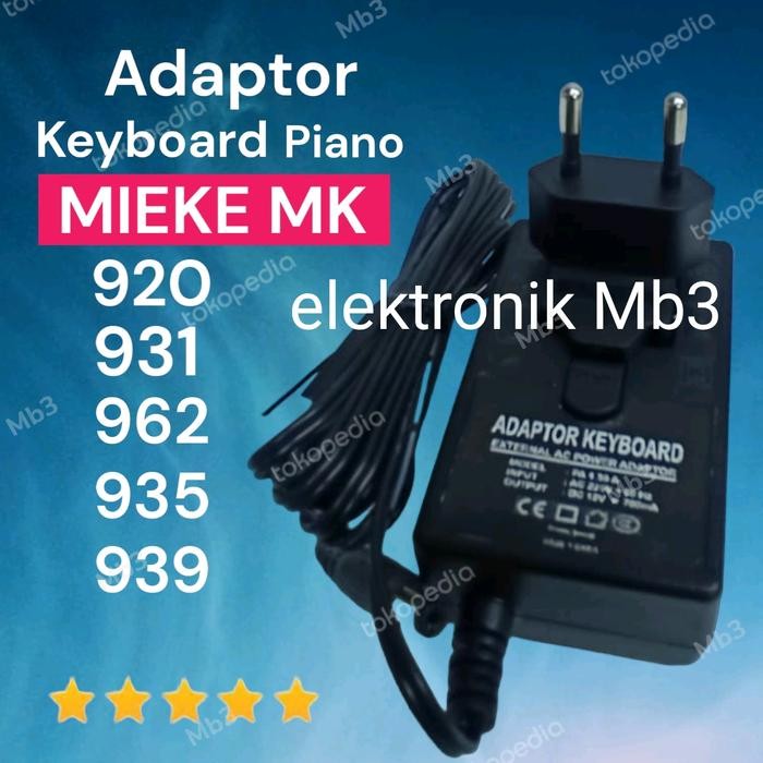Terlaris adaptor keyboard mieke MK-920/MK931/MK935/MK939/MK962 kwalitas bagus SALE