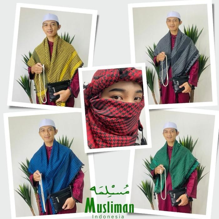 ASLI Sorban Arab / Sorban Premium / Sorban Arafat / Sorban Murah READY STOCK