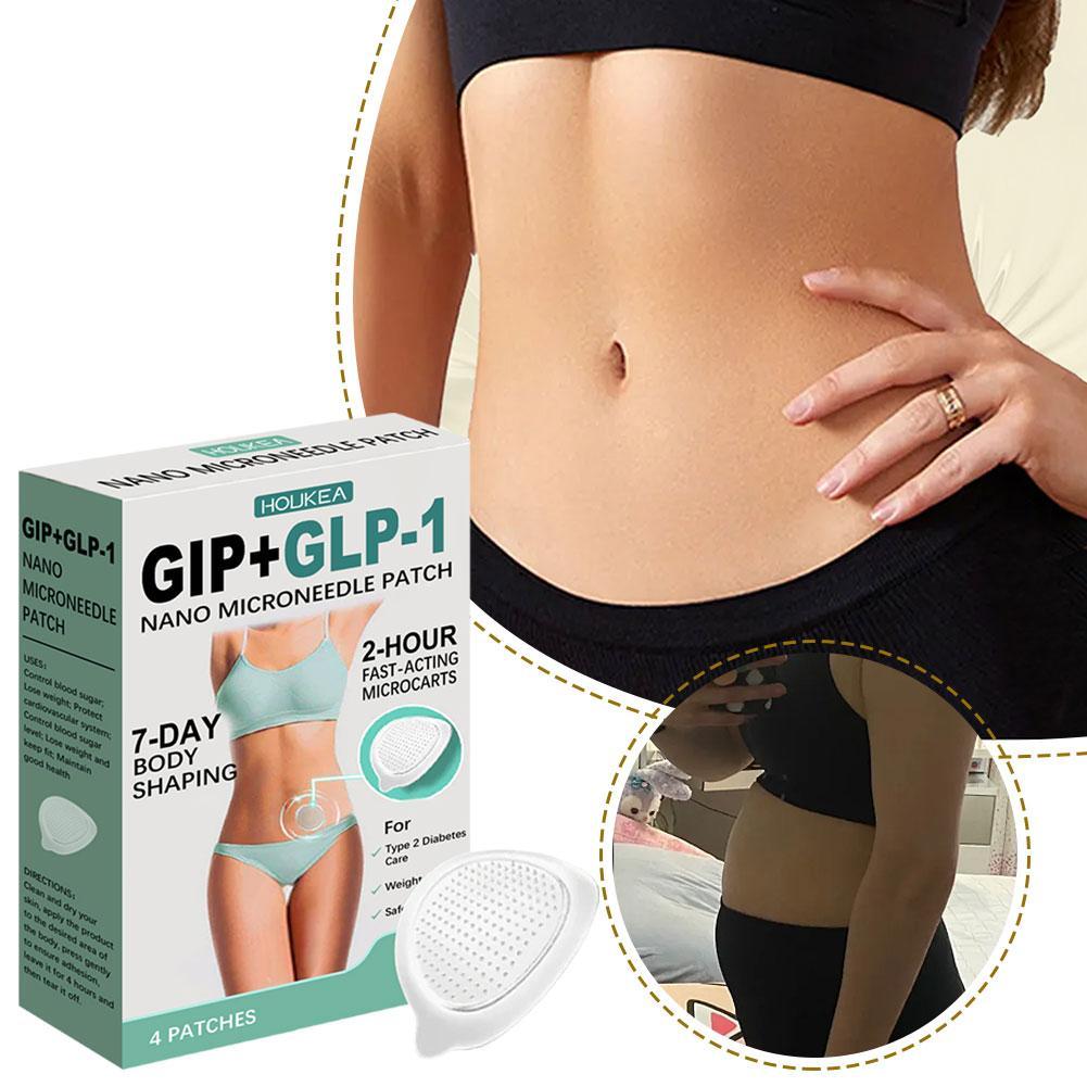 GIP+GLP1 Nano Body Shaping Microneedle Patch Gentle Body Slimming Stickers Daily Lazy Care Patch