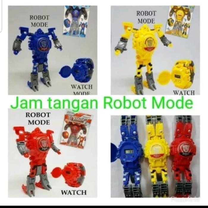 jam tangan anak-anak pria robot / jam tangan anak2 pria murah robot