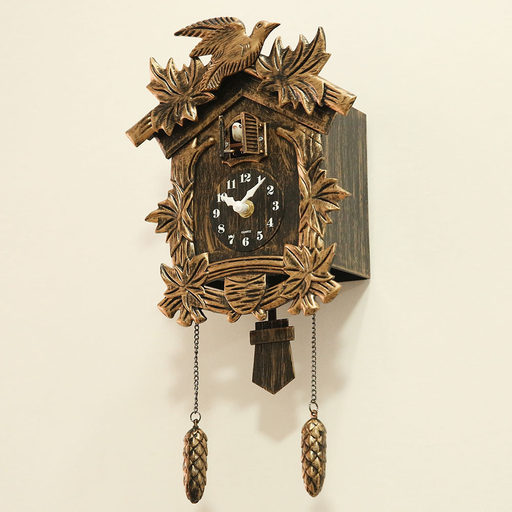 Cuckoo Clock Living Room Wall Clock Bird Cuckoo Alarm Clock Watch Modern Brief Unicorn Decorations H