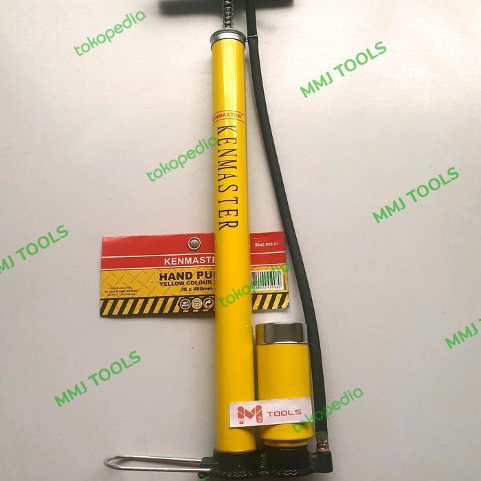 Pompa Sepeda Kenmaster Tabung + Meter- Pompa Angin Kenmaster + Meter