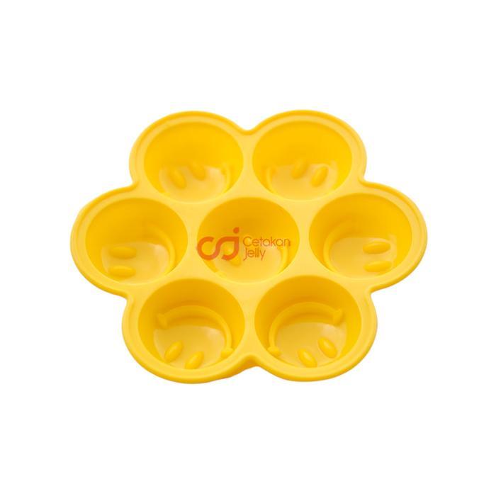 CJ Cetakan Kue Loyang Puding Coklat Smile