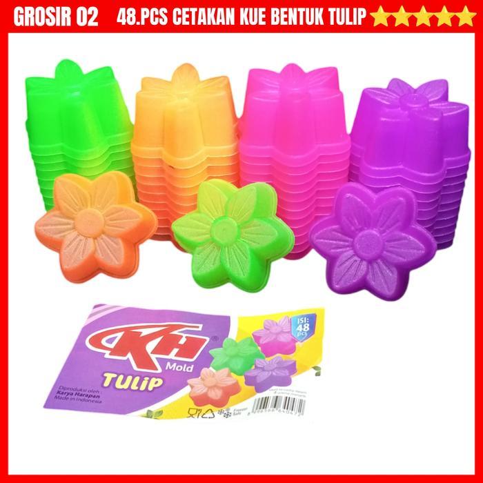Cetakan Kue Puding Putu Ayu Bunga Tulip - Kitchenware