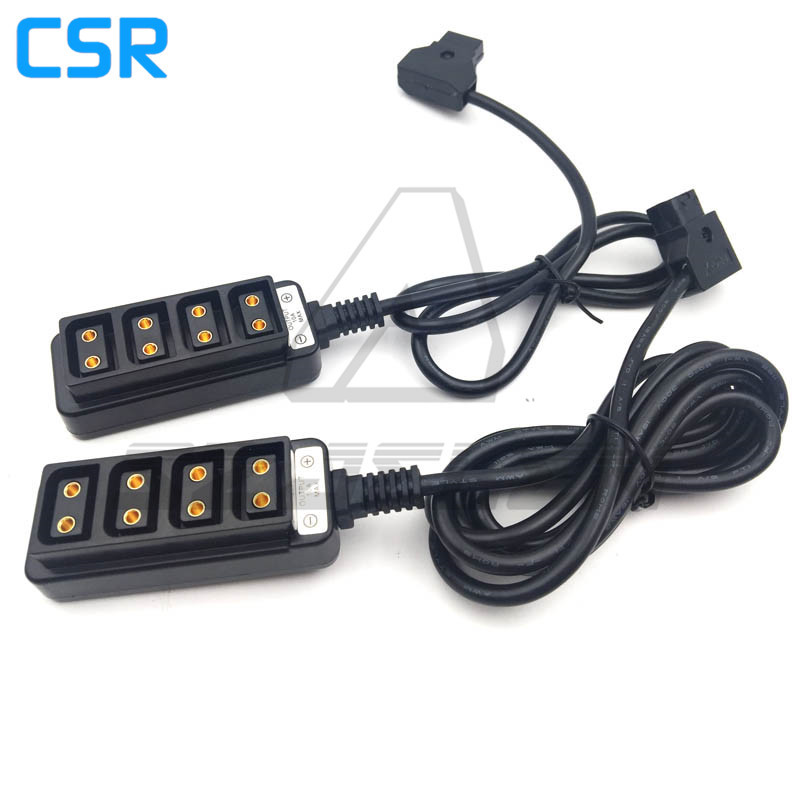 D-Tap P-Tap Power  Wooden Camera 1 To 4 D-Tap Splitter Cable (P/N