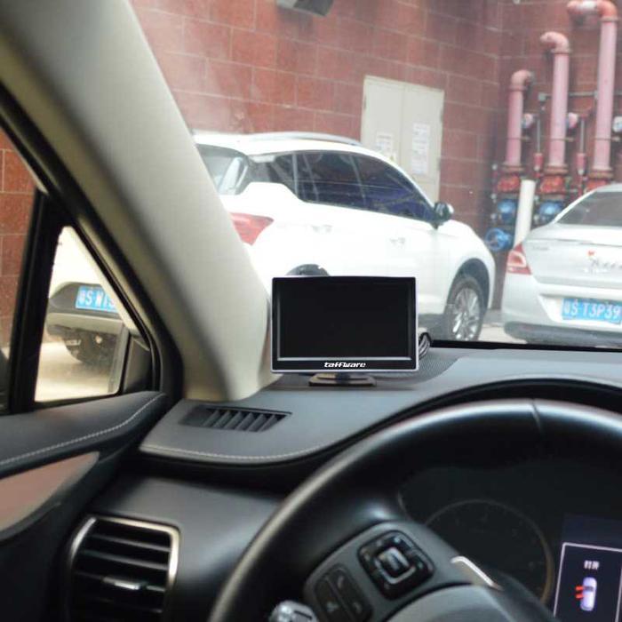 Grosir Mini Display Parkir Monitor Spion Tv Mobil Tracking Parabola 5 Inch Terlariss 