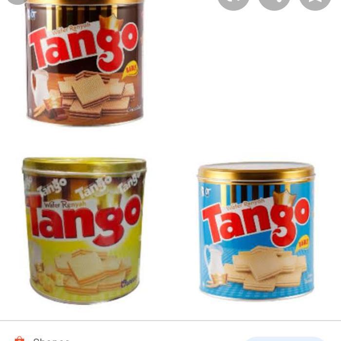 Tango Wafer biskuit Kaleng 300g