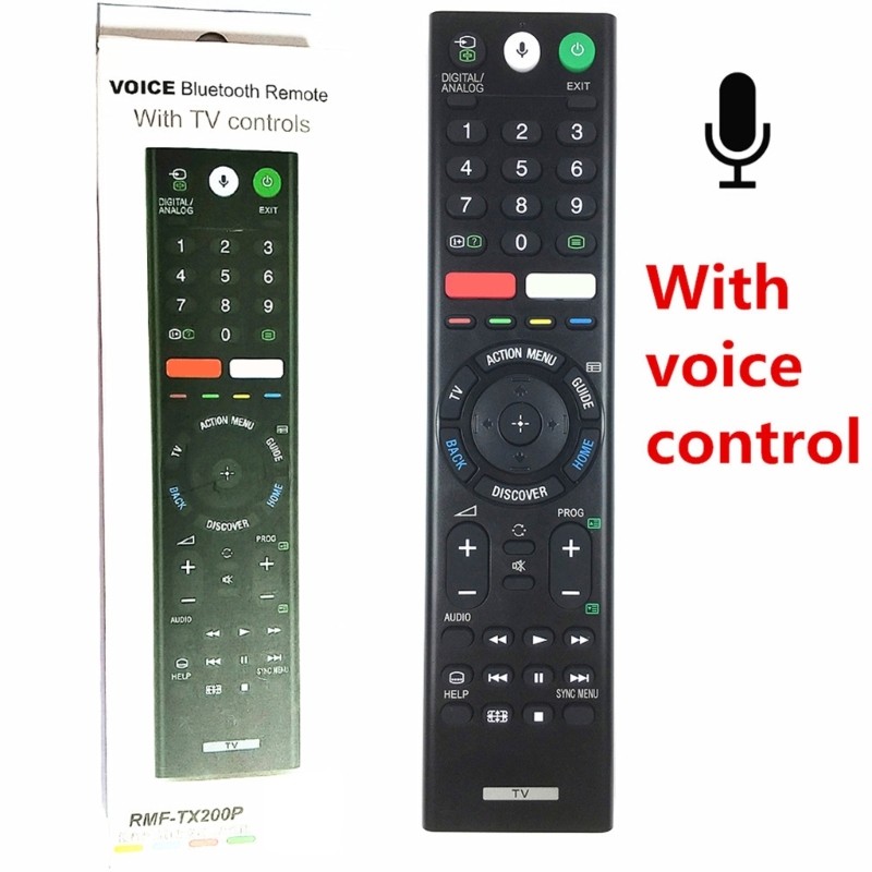 Replecment TV Voice Remote RMF-TX200P RMF-TX300P RMF-TX500E RMF-TX201ES for Bravia KD-75X9000E KD-49