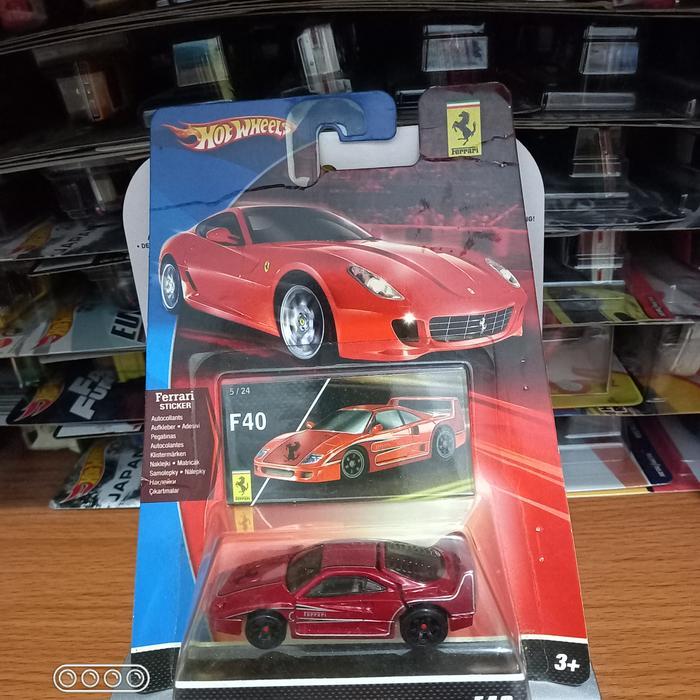 Hotwheels Ferrari Racer F40 Merah Rare