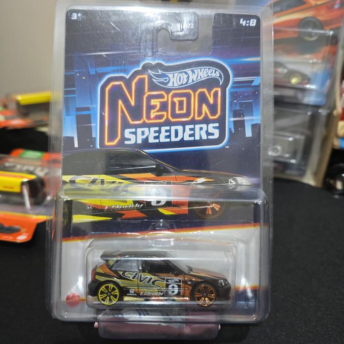 hotwheels honda civic neon speeders type R