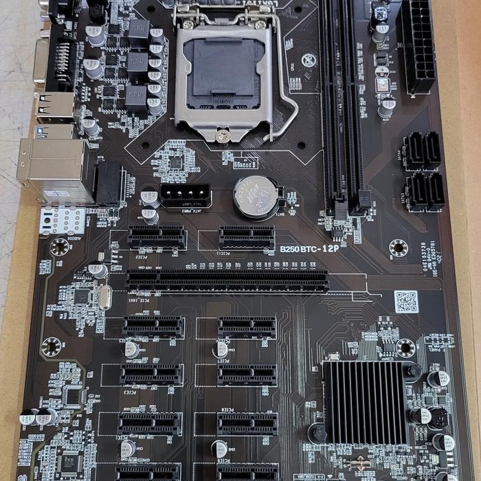 ESONIC B250 BTC 12PCI MOTHERBOARD MINING BUKAN BIOSTAR TB 250 B250