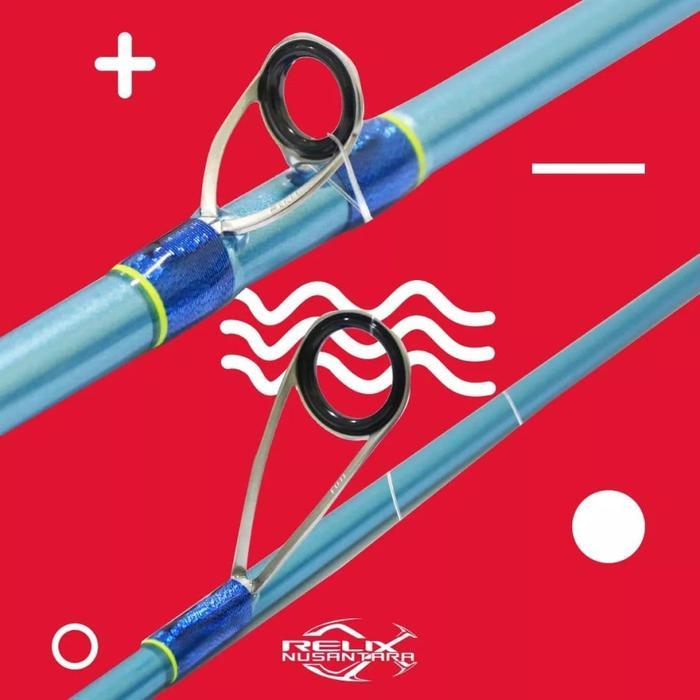 Joran Jabrik PE 2 Spinning Relix Nusantara light jigging- ALAT PANCING Best Quality
