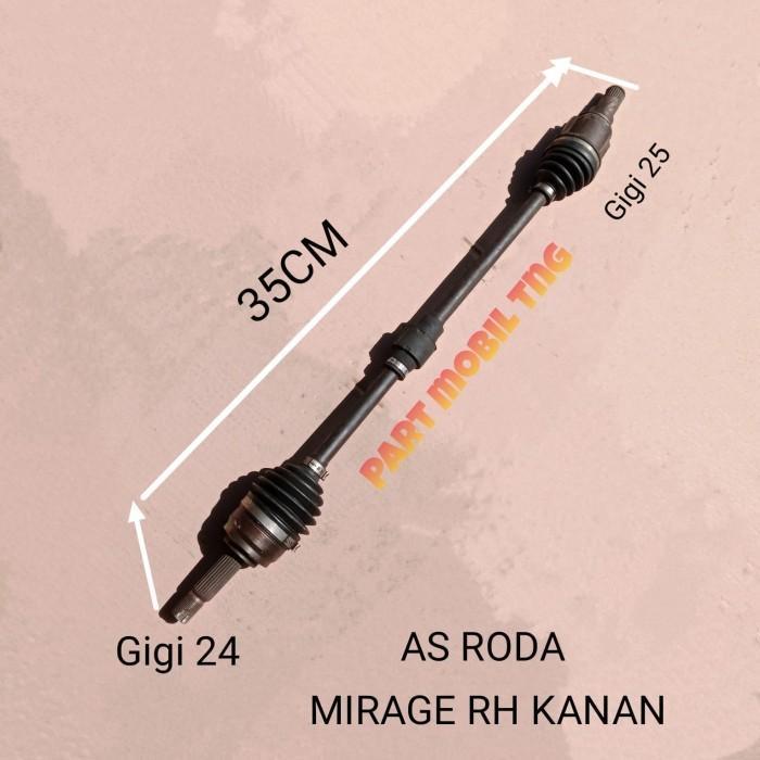 Jual Cv Joint Join Assy Drive Shaft As Roda Mitsubishi Mirage Matic Rh/Lh Kode 153