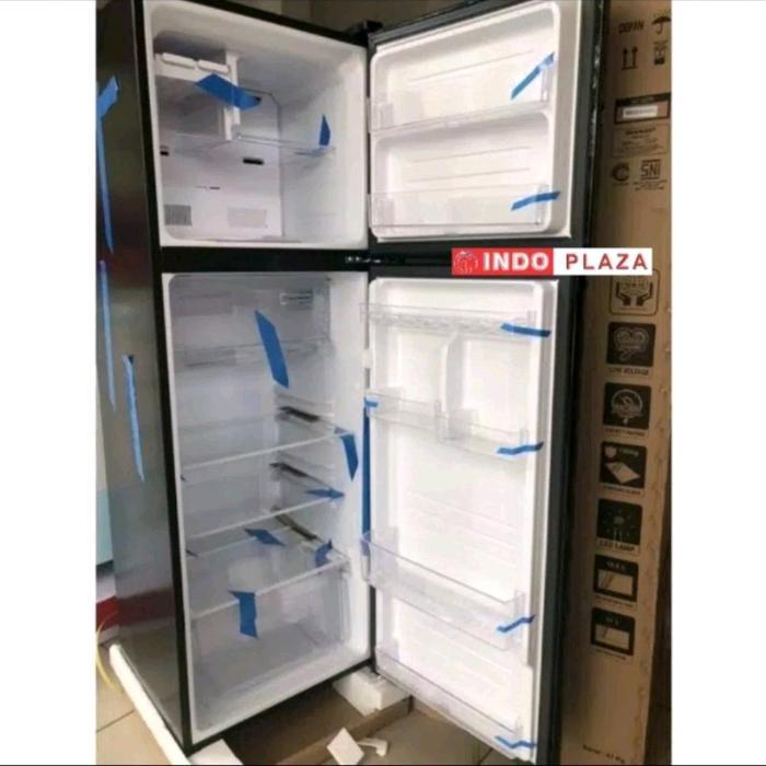 Kulkas Sharp 2 Pintu Shine Series Sj-317Mg