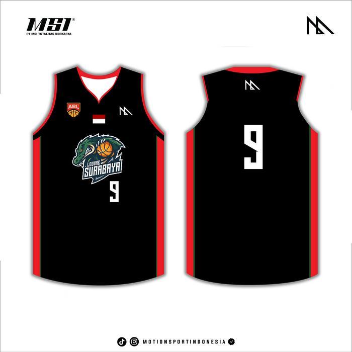 Jersey Basket Msi - Louvre Abl 2023 Black