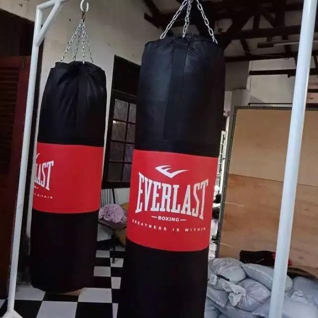 Paket Lengkap Samsak Mma Muathai 70Cm + Isi + Gantungan Brecket