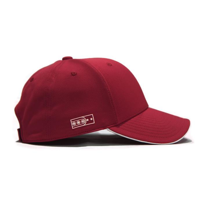 Snapback Topi Baseball Topi Golf Sport Style Maroon Polos List Putih