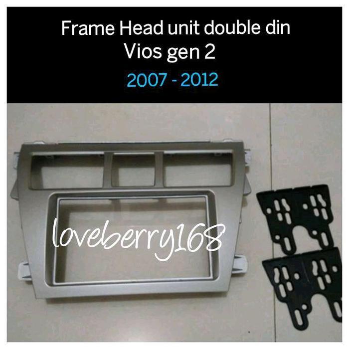 Jual Frame Head Unit Double Din Vios 2007 - 2011 Kode 064