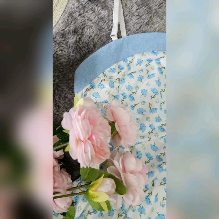 u5u1- Missmoka Clara Set Midi Dress + Outer Gaya Musim Panas Korea Dress Pantai Floral Bunga