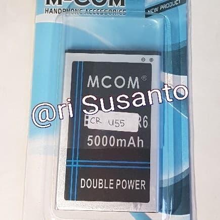 Baterai Mcom For Evercross Winner Y Smart Plus U55 Double Power New